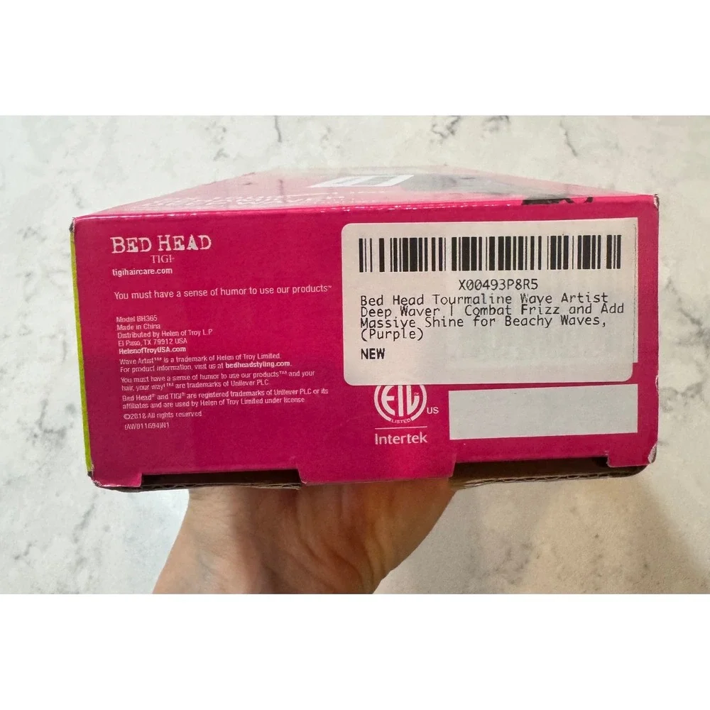 Bed Head Massive Shine Wave Artist, 2x Ceramic‎ Deep Waver NEW open box